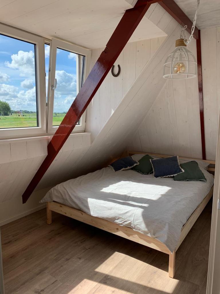 Vakantiehuis In Friesland Voor De Hele Familie Huns Eksteriør bilde